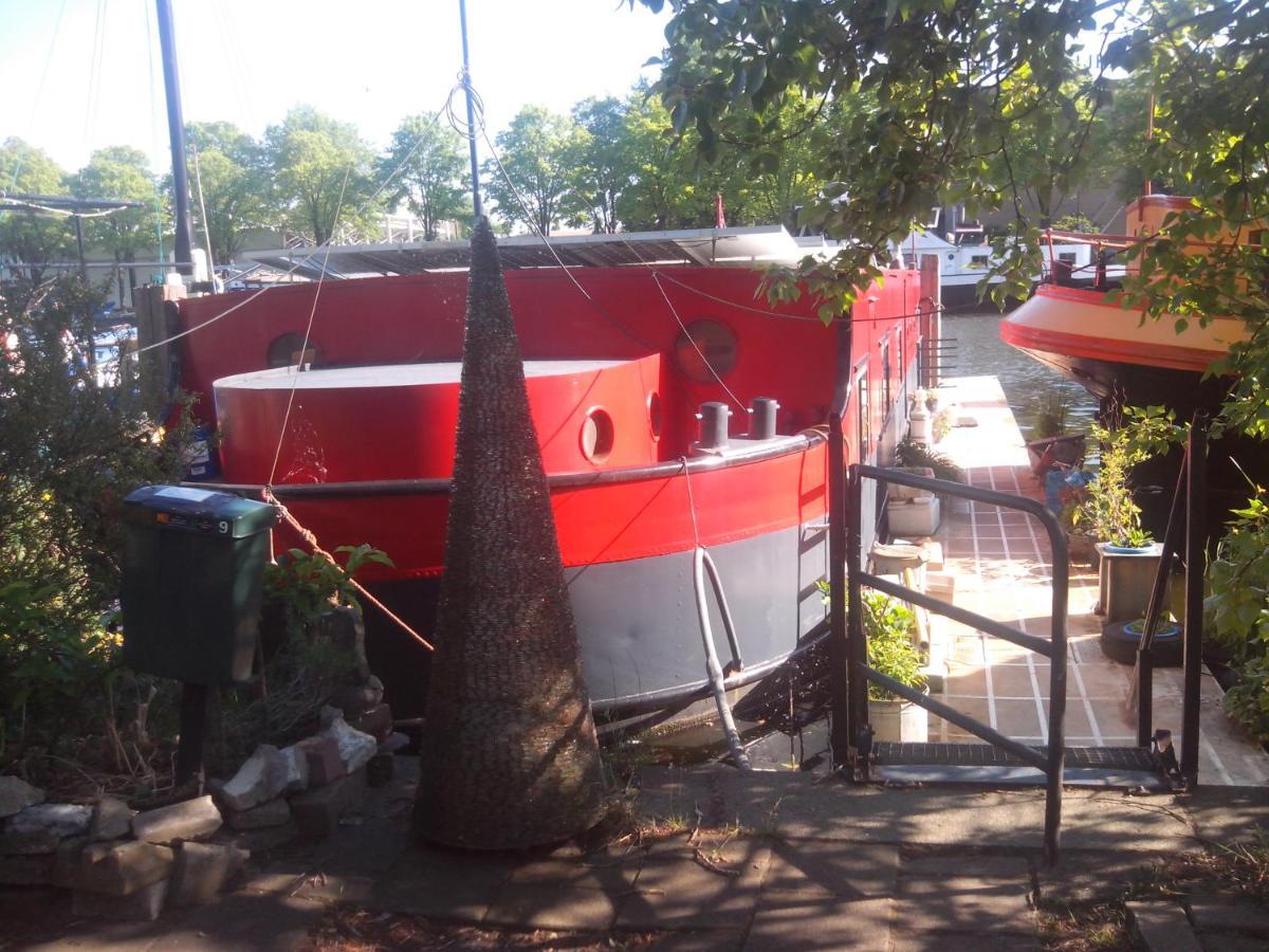 Houseboat Dokstroom Amsterdam Bagian luar foto