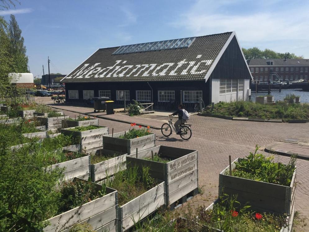 Houseboat Dokstroom Amsterdam Bagian luar foto