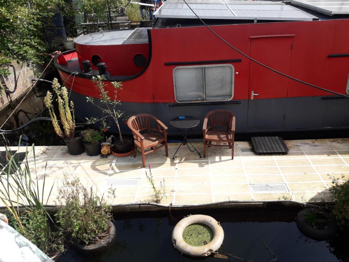 Houseboat Dokstroom Amsterdam Bagian luar foto